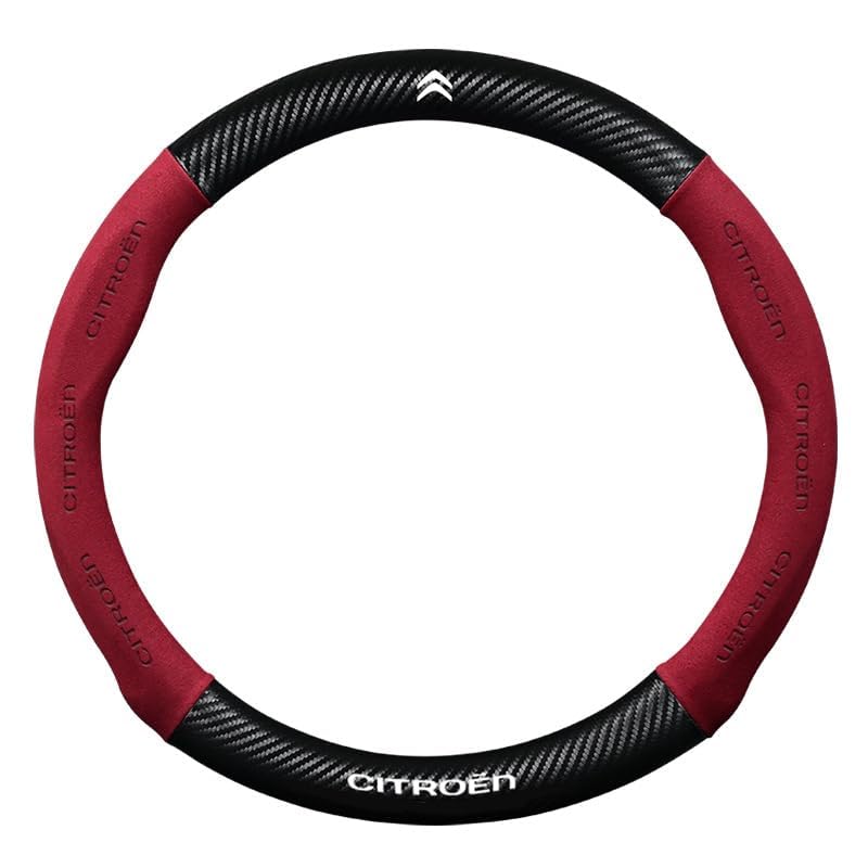 HJHYYHG Auto Couverture Volant, Pour Citroen C4 C-Quatre/C4 C-Triomphe/C4 Aircross/C4 L Imperméable Antidérapant Housses Volant Voiture Style Intérieur Accessoires,B