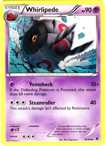 Pokemon - Whirlipede (39) - Emerging Powers
