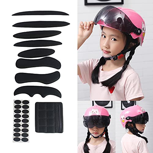 Polster Fahrradhelm fahrradhelm ersatzteile Fahrradhelm ZubehöR Pads Schwamm Fahrradhelm Polsterung, Fahrrad Ersatz Universal Schaumstoffpolster Set für Fahrrad, Motorrad und Fahrradhelm (2 Sets) - Image 7