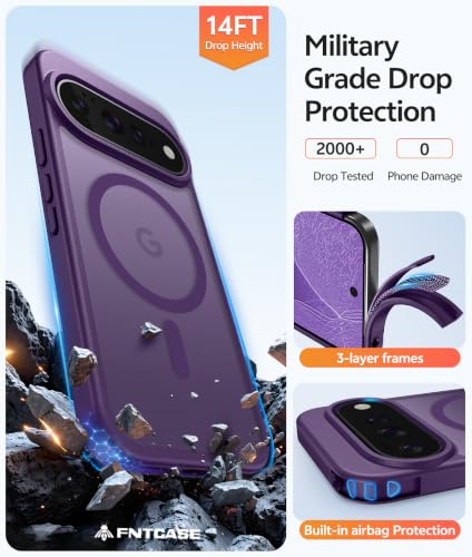 Image of FNTCASE for Google Pixel 11 Pro Case / Pixel 11 Case, with Screen Protector