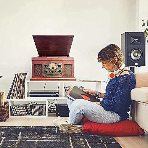 ZEDARO Tourne-Disque, Tourne-Disque, Centre de Musique rétro en Bois Hi-FI avec télécommande, Tourne-Disque, Lecteur CD… - Les Beatles, Paul McCartney, John Lennon, RIngo Starr, George Harrison ZEDARO Tourne-Disque, Tourne-Disque, Centre de Musique rétro en Bois Hi-FI avec télécommande, Tourne-Disque, Lecteur CD… – Image 8