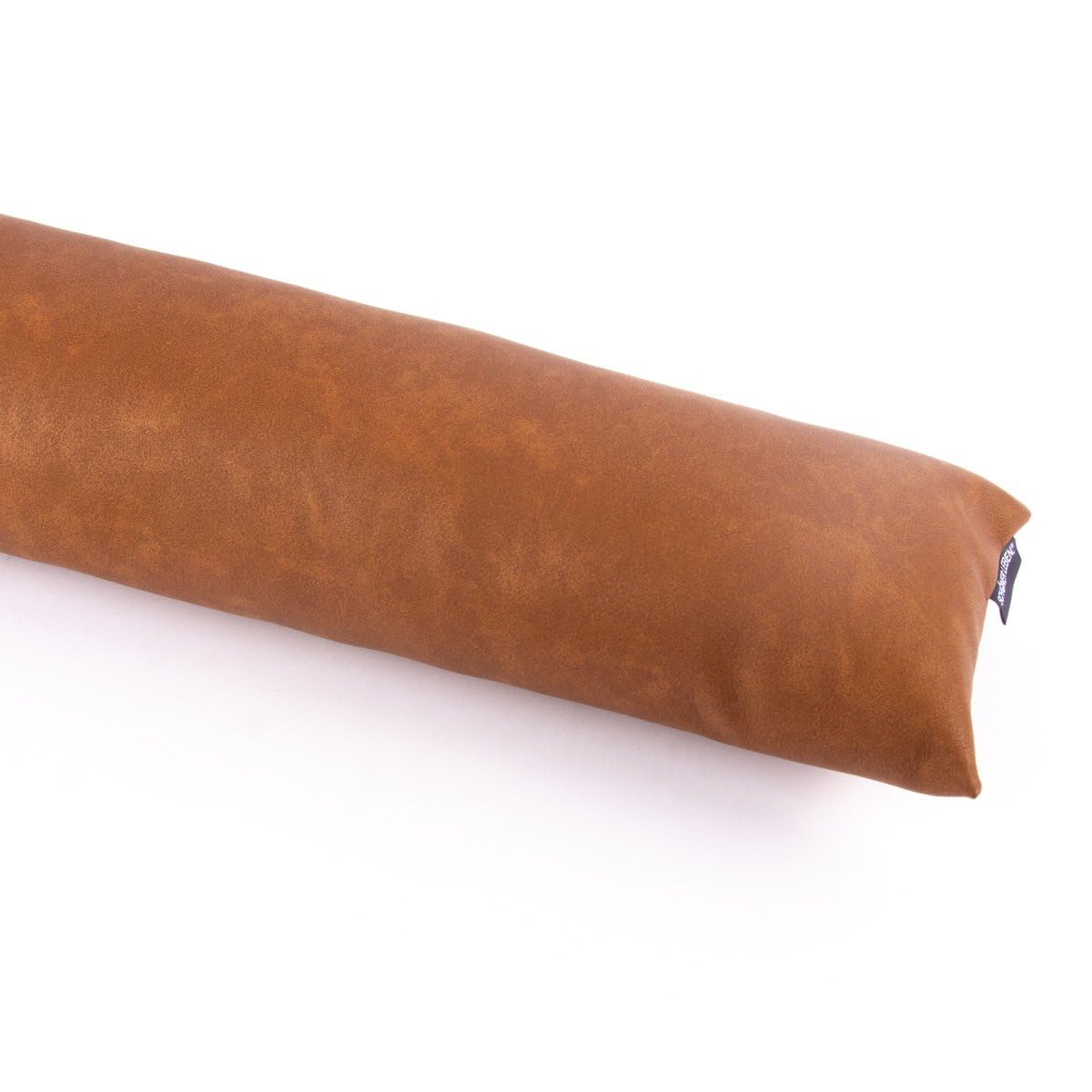 SCHÖNER LEBEN. Paraspifferi per finestra, in similpelle, effetto a tinta unita, lunghezza: 90 cm