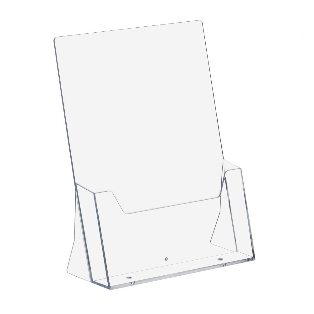 unbekannt 5 Stück DIN A4 Prospekthalter Hochformat transparent