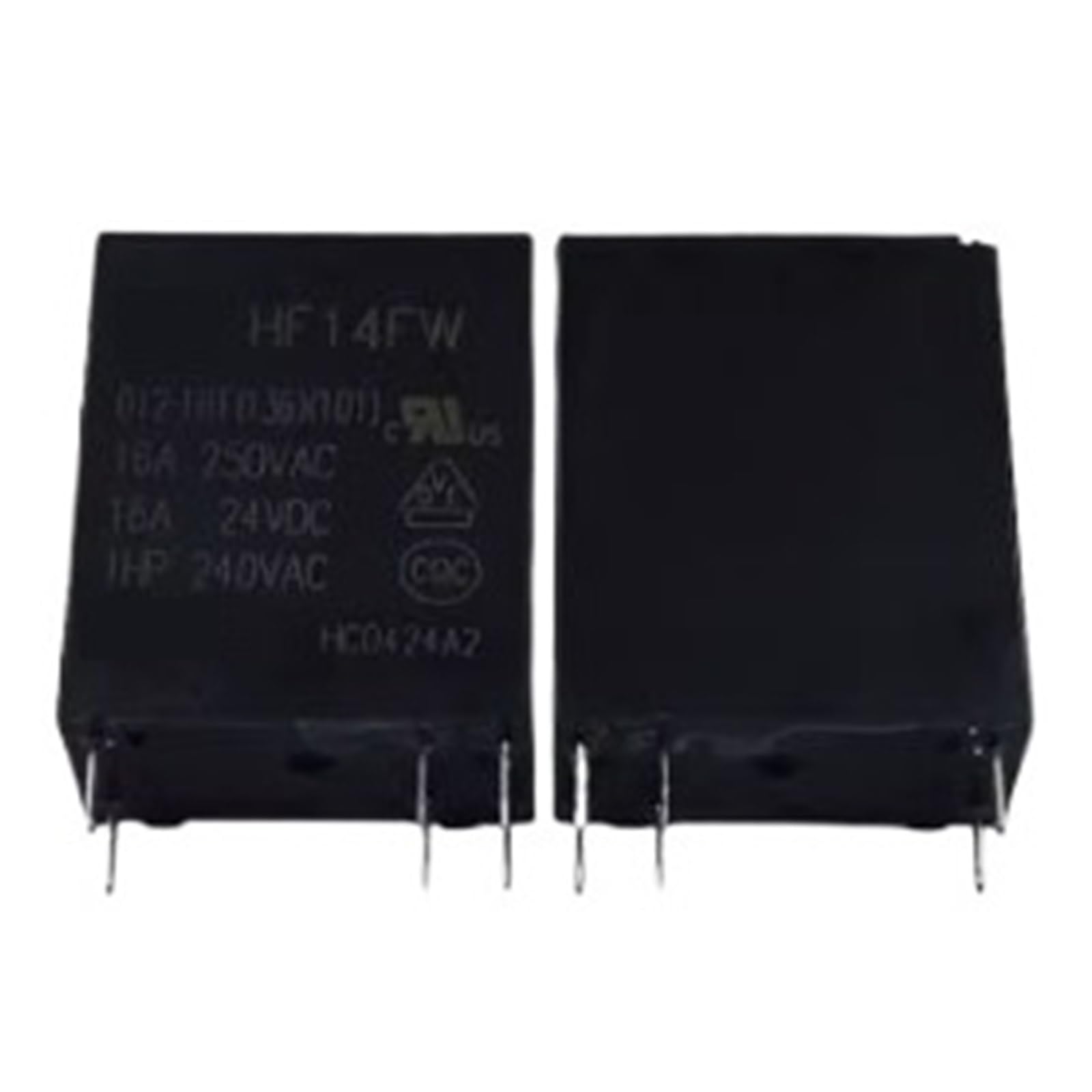 Relais de puissance HF14FW 012-HTF 12V 16A pour cartes électroniques
