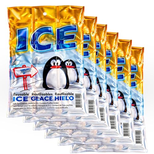 Packs de hielo reutilizables ICY-COOLS (6 unidades) miniatura 1