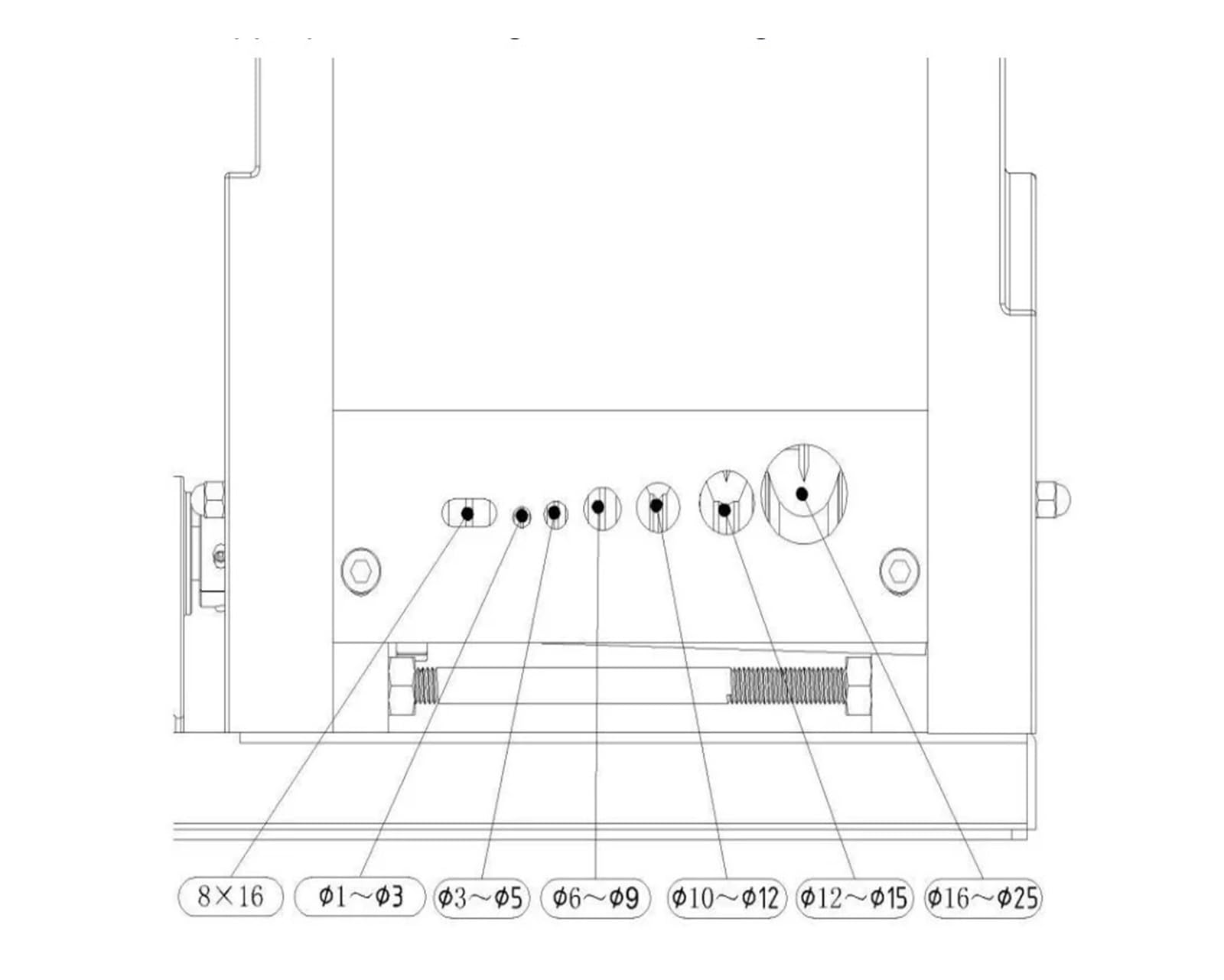 Spellafili elettrici 1-25mm Spellafili 60W Pelapatate in rame for il recupero di fili di alluminio e rame con forte stabilità