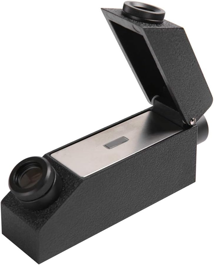 Including Microscope Dichroscope Spectroscope Filter Filter Jadeite Filter Polariscope for Gemologists' Travel/Portable Lab Suitcase.