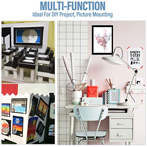 Golden State Art, Pack of 10, 3/16" Thick, 11x14 Black Foam Boards (11x14, Black) - Image 4