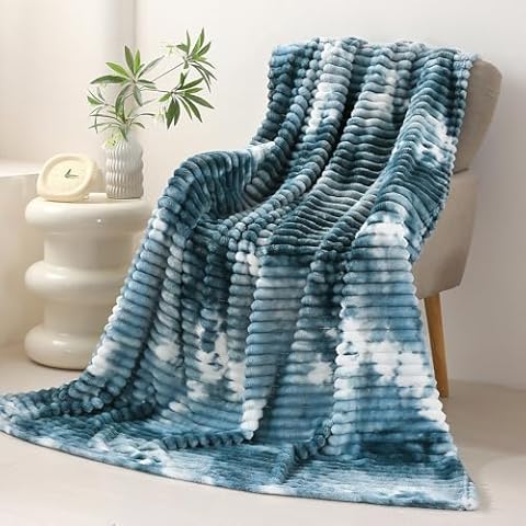 Guchuang Bedding Tie Dye Fleece Blanket Cover