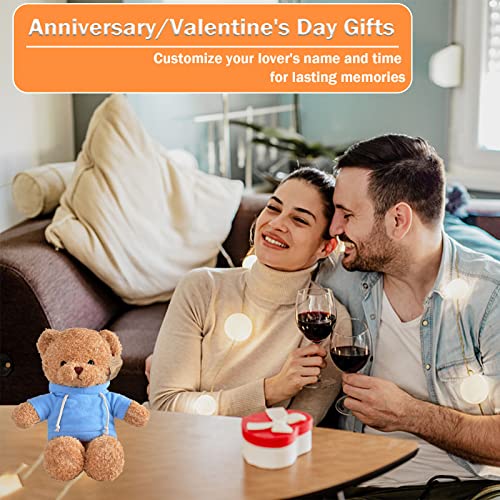 Adorsun Teddy Bear Plush Toys, Personalized Stuffed Bear Plush Toy With Customized Text As Personalized Gift For Men & Women On Birthday (Non-Customized Types) #TOP4