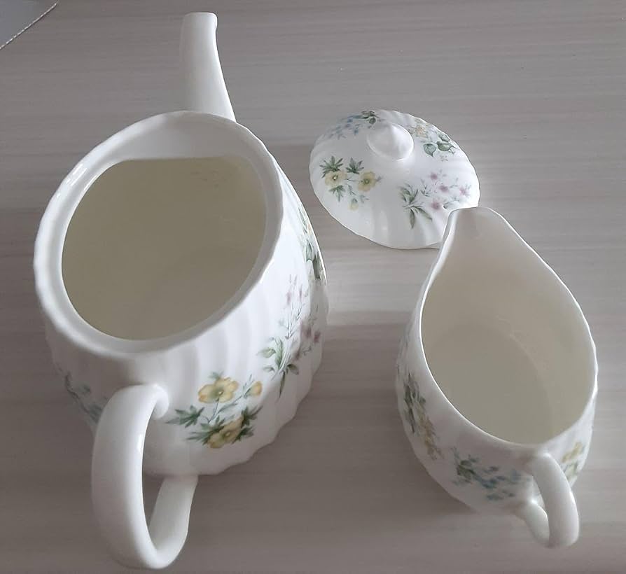 ミントンスプリングティーセット/L