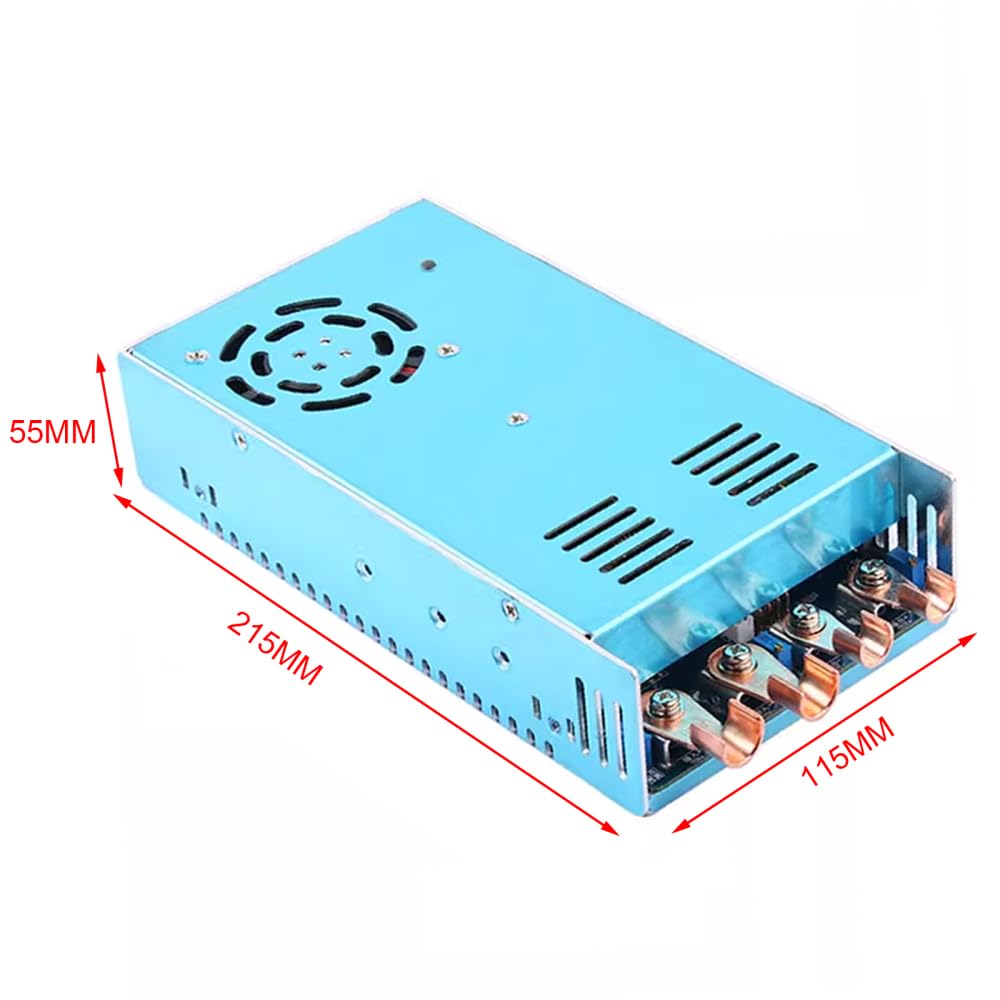 Convertidor Boost, 2000 W 100 A DC Módulo de alimentación Step Up ajustable tensión con tensión y corriente Display