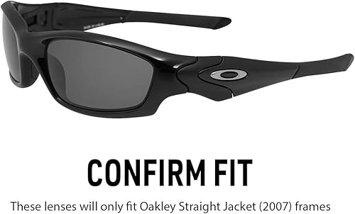 Miniatura 3 de IKON LENSES Lentes de repuesto polarizadas para gafas de sol Oakley Straight Jacket 2007