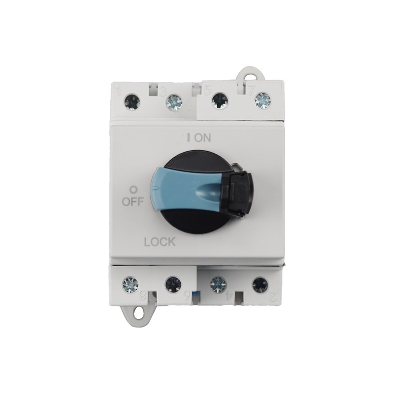 Interruptor seccionador Solar PV DC 4P 32A 300V 600V 800V 1000V 1200V con TUV CE SAA RCM(Yellow,4P 32A_1200V DC)