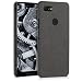 Produktbild kwmobile Hülle für Google Pixel 3 XL - Stoff Cover Google Pixel 3 XL Handyhülle in Canvas Design Schwarz