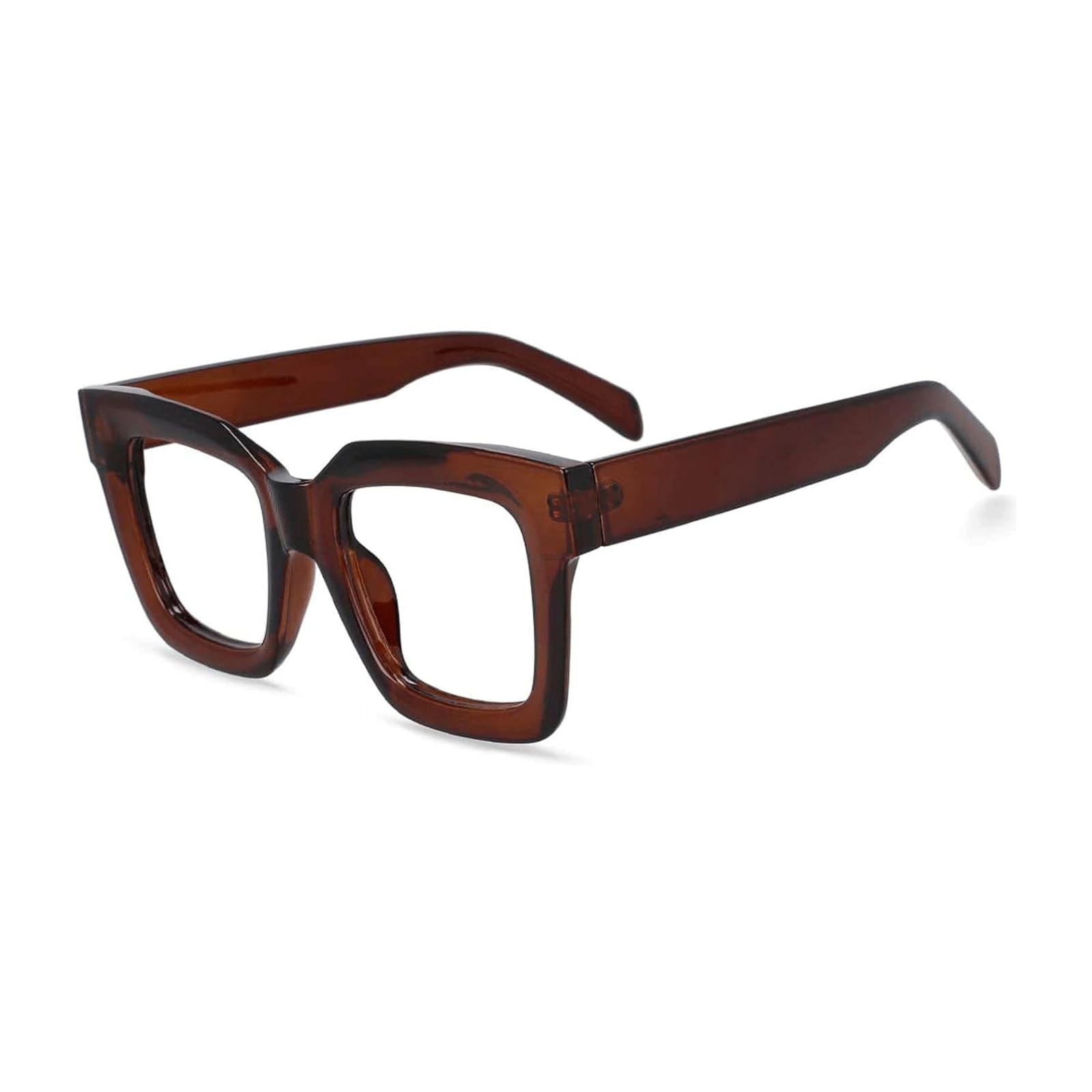 Gddoguk B Eyewear Creative Eyewear Frames Square Eyeglass Frames Comfortable Fit Glasses Frames 146 * 138Mm Eyeglasses Suitable For Daily Wear