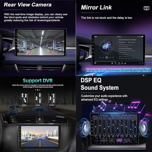 Autoradio Android pour Mitsubishi Outlander 2006-2012 tactile - 4