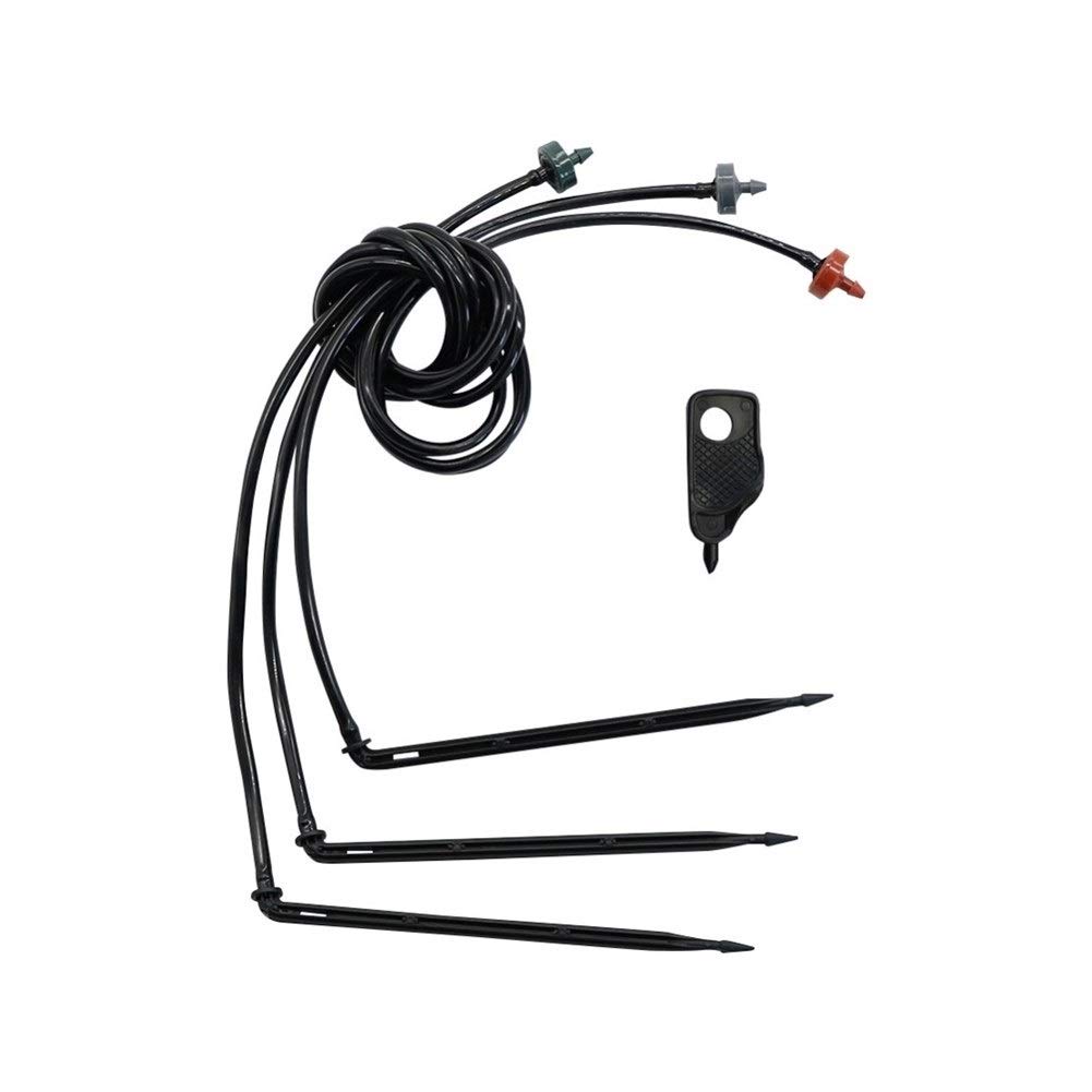 Irrigation sprinkler， 8 Sets Elbow Arrow Dripper with 2L/4L/8L Drip Emitter Kits Drop Irrigation System(8l)