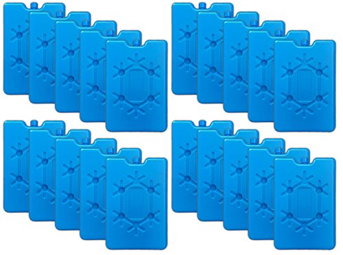 20 x Planas, camping Acumuladores nevera | batería Depósito refrigeración Pack