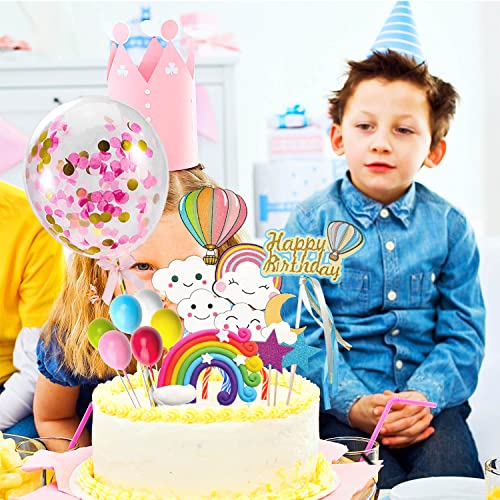 Decorazioni Torta Compleanno GALEPEE 18 Pcs