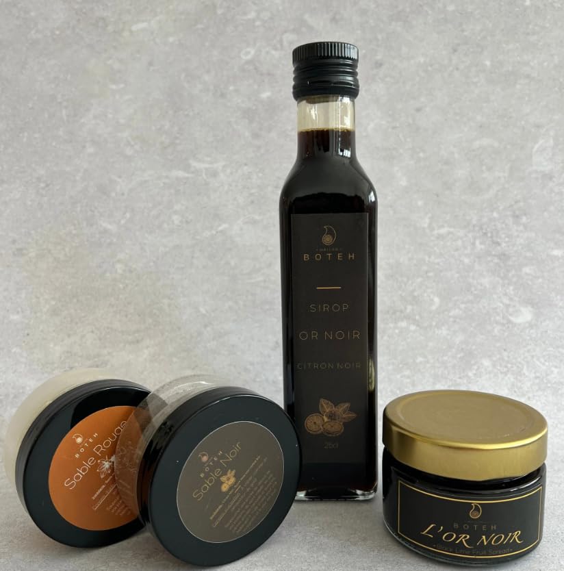 Maison Boteh Collection des chefs, Coffret de Confitures Artisanales et Épices