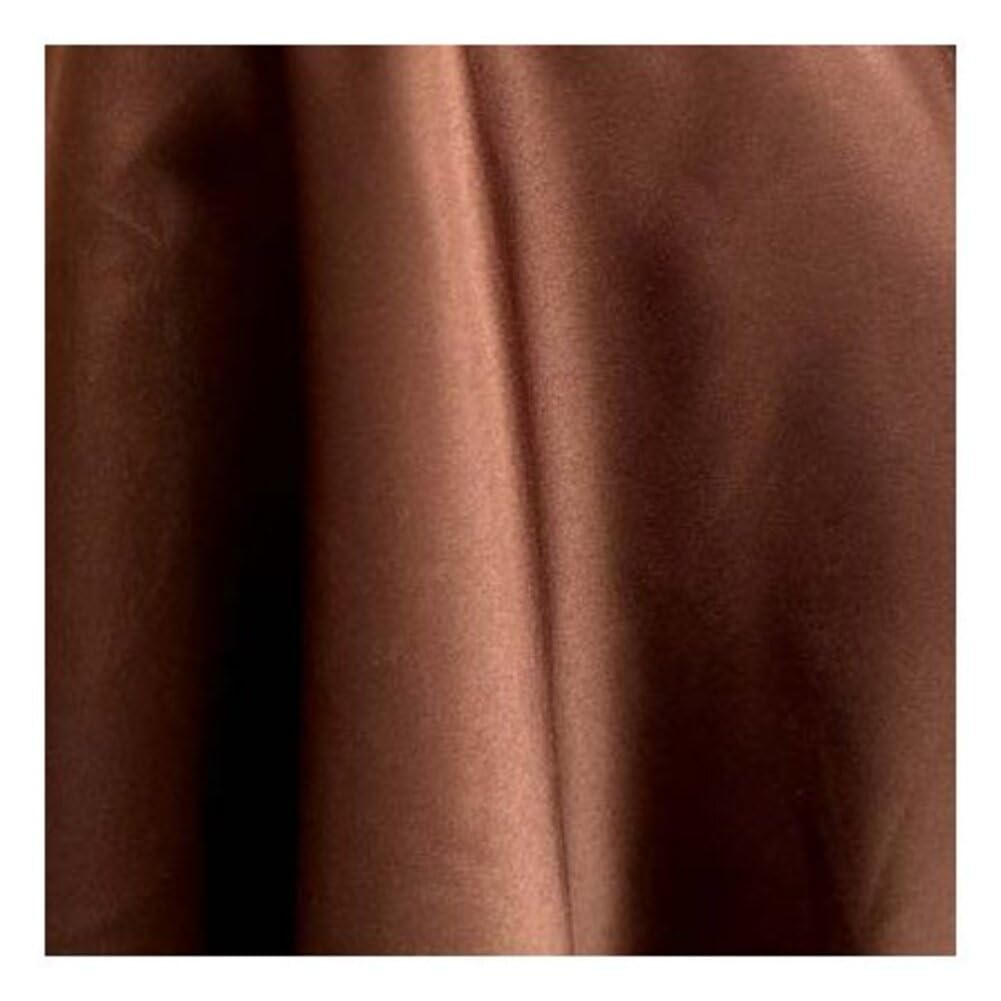 Tissu soyeux en satin fluide 10m pour costume et ameublement brillant