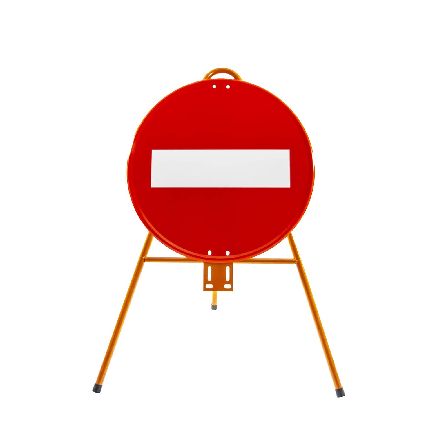 FERRETELIX Señal vial metálica lacada R-101 Entrada prohibida 50 cm