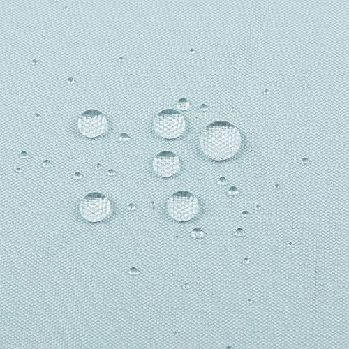Image of ALYVIA SPRING Waterproof Fabric Shower Curtain Liner, Washable Cloth Shower Curtain for Bathroom - Standard Size 72x72, Blue
