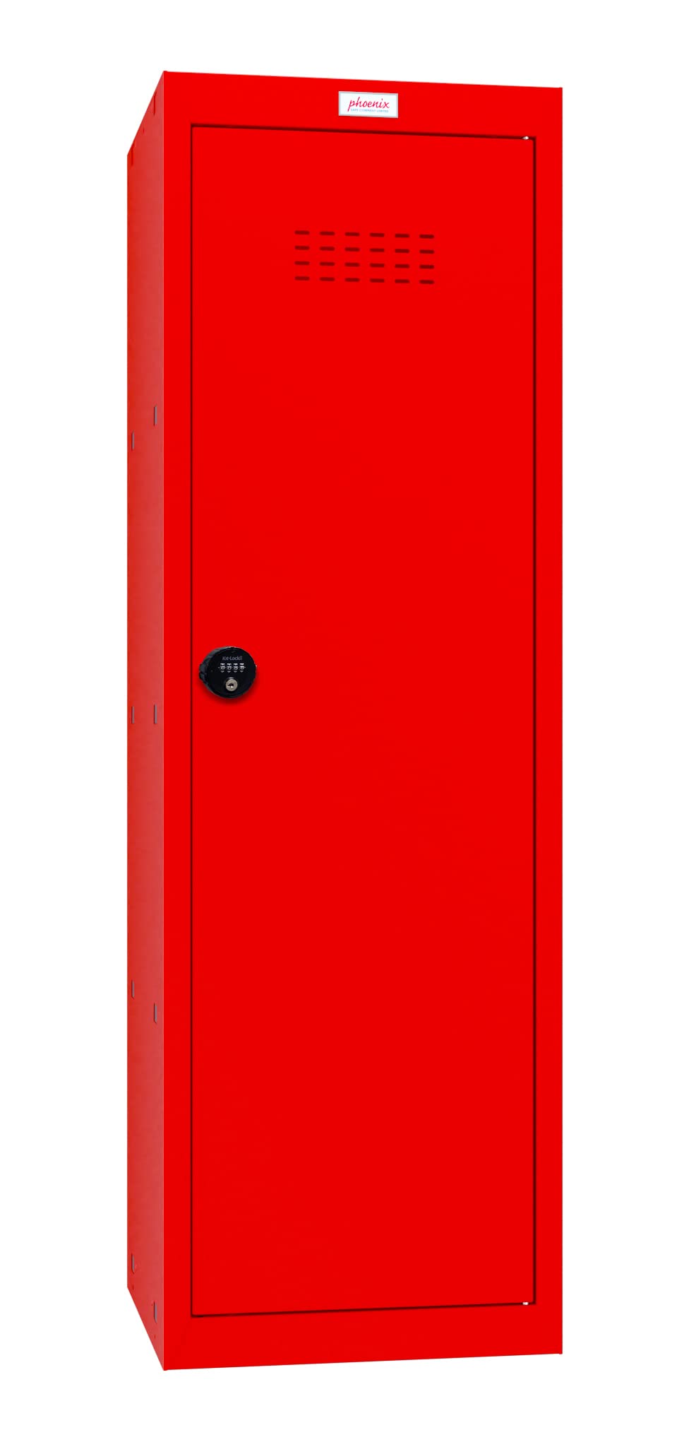 Phoenix CL Series Size 4 Cube Locker in Red with Combination Lock