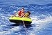 Airhead Comfort Shell Towable 1-2 Rider Tube for Boating and Water Sports, Kwik-Connect Tow, Double-Stitched Nylon Cover & Patented Speed Safety Valve for Easy Inflating & Deflating