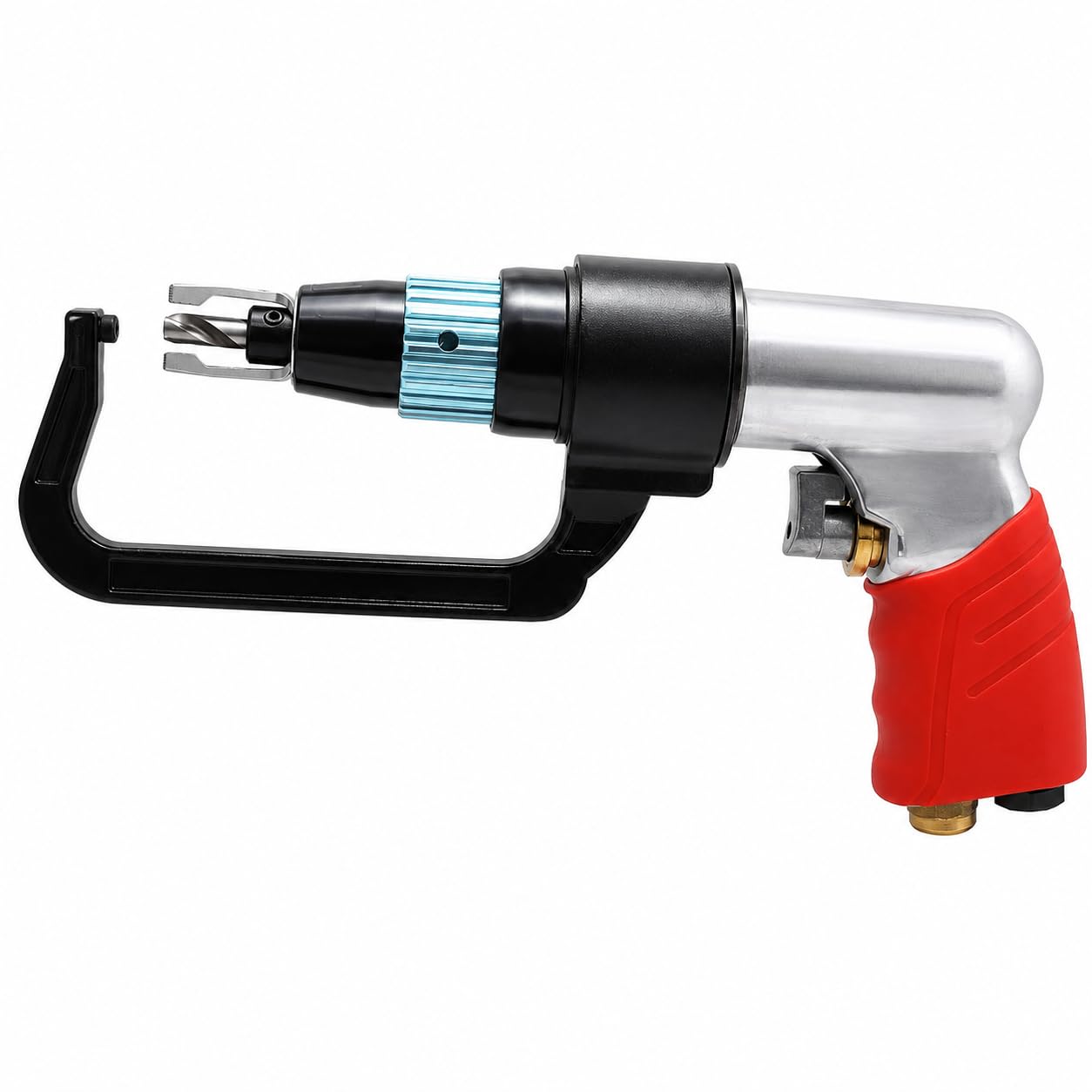Taladro neumático de soldadura por puntos, brocas de 5/16 y 1/4 pulgadas, 1600 rpm | Control de velocidad, potencia y profundidad ajustables para reparación de carrocería, chapa y paneles de acero