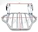 XKH- Motorcycle Chrome King Detachables Two-Up Luggage Rack Compatible with 2009-2016 Touring Road King/Street Glide/Road Glide [B01KNXA8MS]