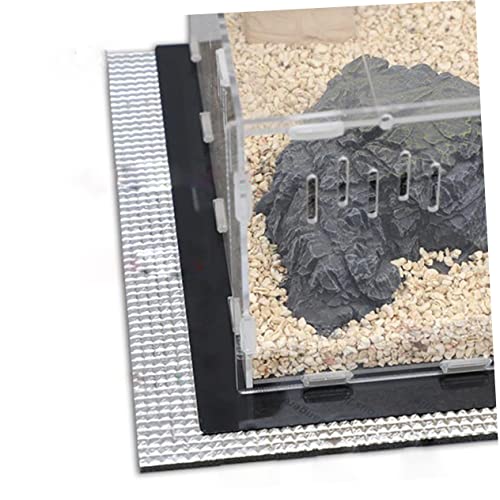 Almohadilla térmica para mascotas pequeña plateada miniatura 7