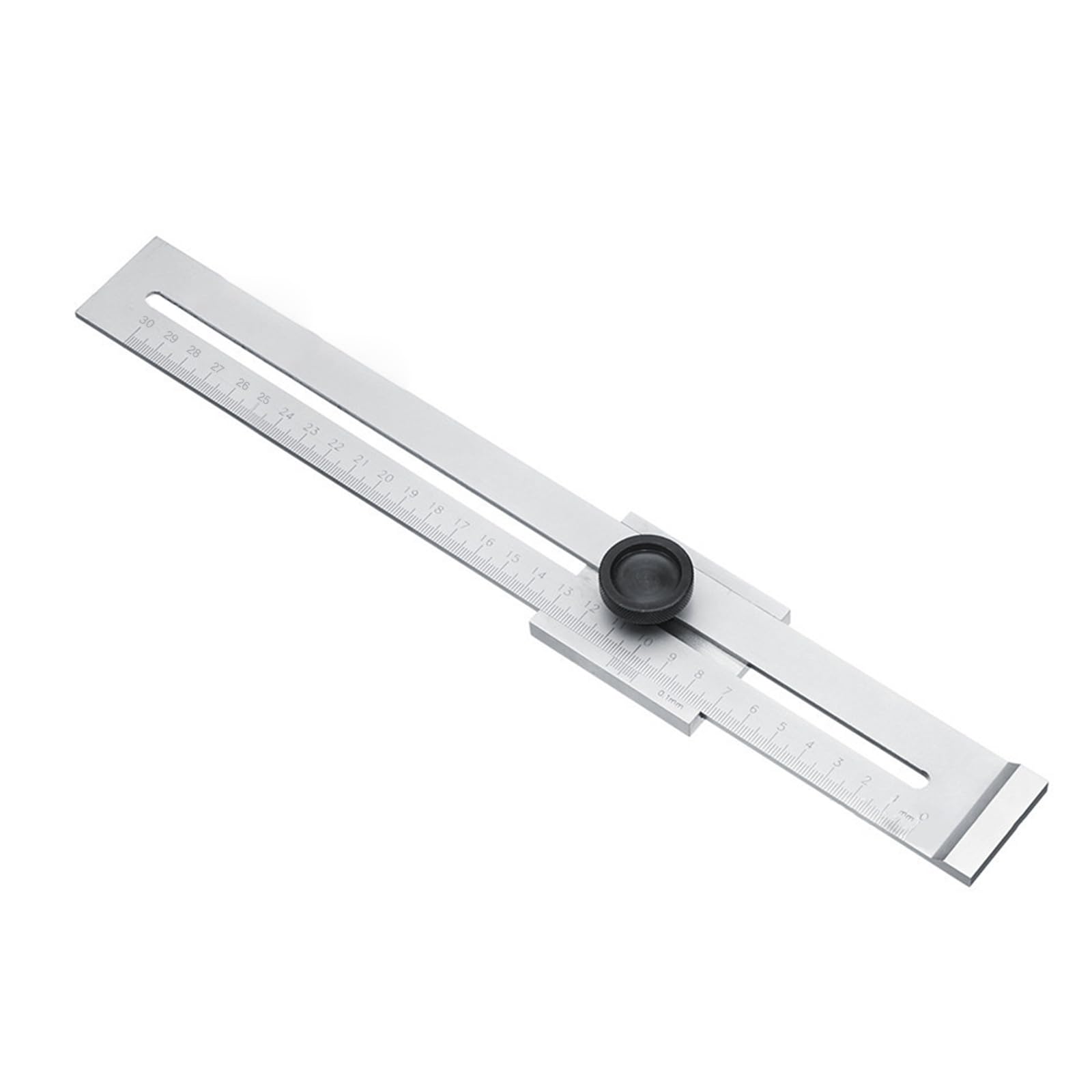 Precisions Marking Gauge Stainless Steel Scribers with Measuring Scale 300mm Measuring Ranges Marking Gauge Tool Precisions