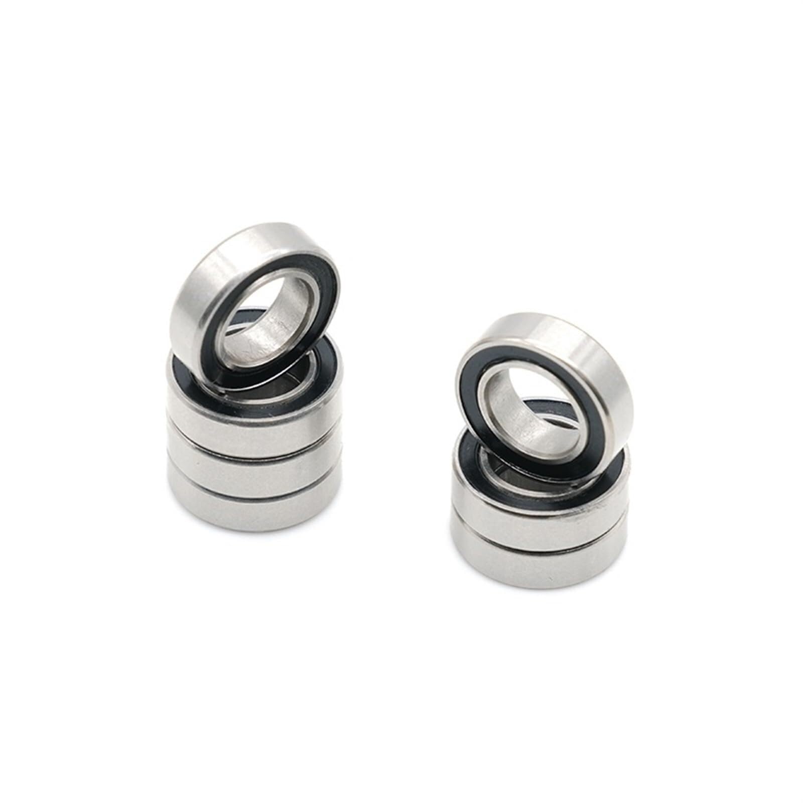 SMR137RS łożysko 10 sztuk 7x13x4 mm ABEC-7 Hobby elektryczny zdalnie sterowany samochód ciężarówka SMR137 RS 2RS łożyska kulkowe SMR137-2RS czarne uszczelnione