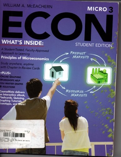 ECON: MICRO3 (with CourseMate Printed Access Card) (Engaging 4LTR Press Titles for Economics)