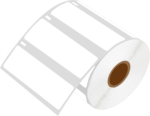 GREENCYCLE 1 rollo de etiquetas de dirección blancas de alta capacidad compatibles con Dymo 1785353 etiquetas térmicas directas LW de 3-1/2 pulgadas