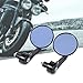 Universal Motorcycle Rearview Side Mirror, 7/8