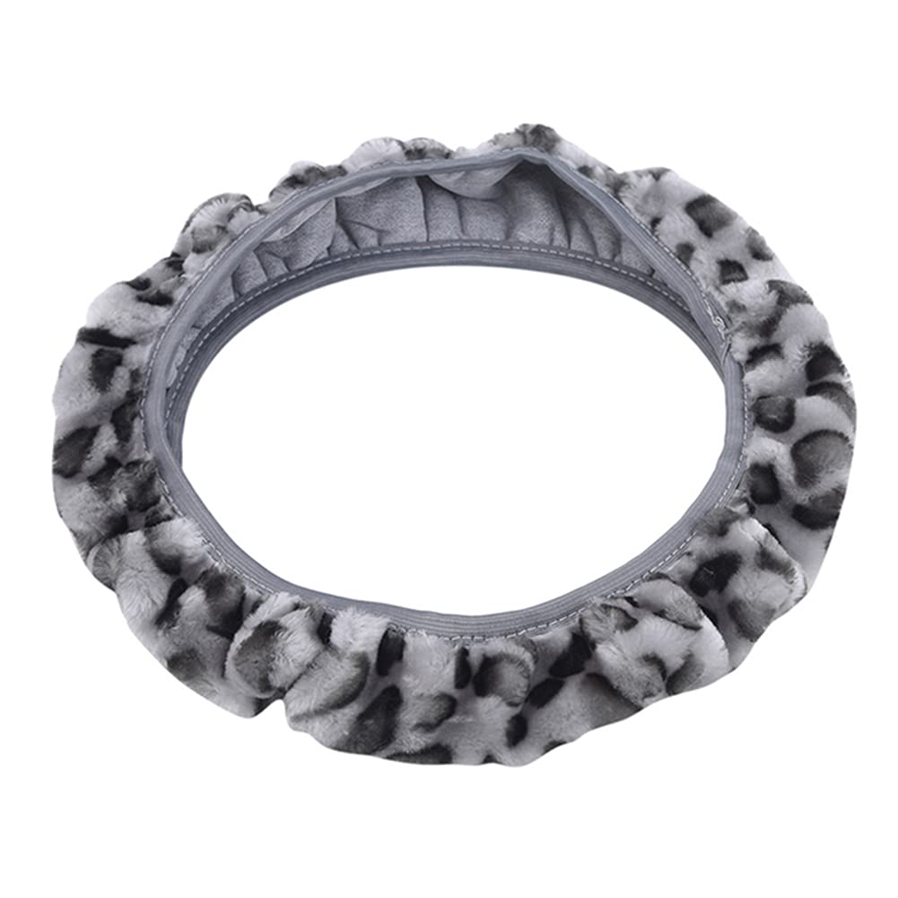 Coprivolante Leopardato In Peluche - Universale Per Auto 36-38 Cm - Foto 7