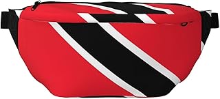 Flag Of Trinidad And Tobago Stylish Crossbody Waist Pack - Versatile And Compact Travel Pouch For Hands-Free Storage