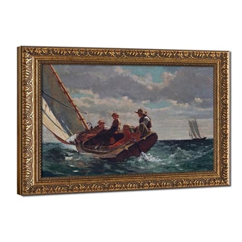 Toile Winslow Homer grand air déco murale bureau inspirante
