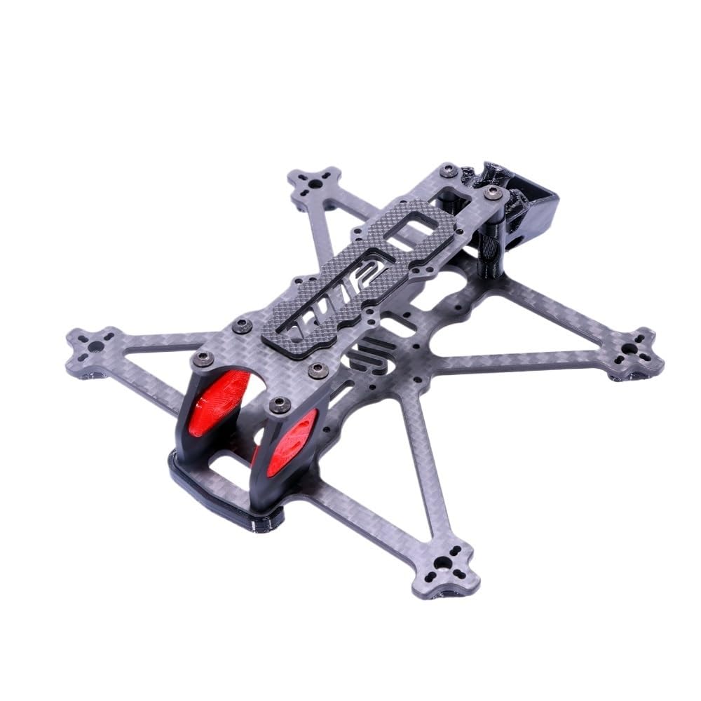 Spare parts Kit de marco de hélice RC Fi-150 EVO de 3,5 pulgadas for dron de carreras RC compatible con unidad aérea O3 Caddx Nebula 1306 1404 1506 Motor Elrs GPS