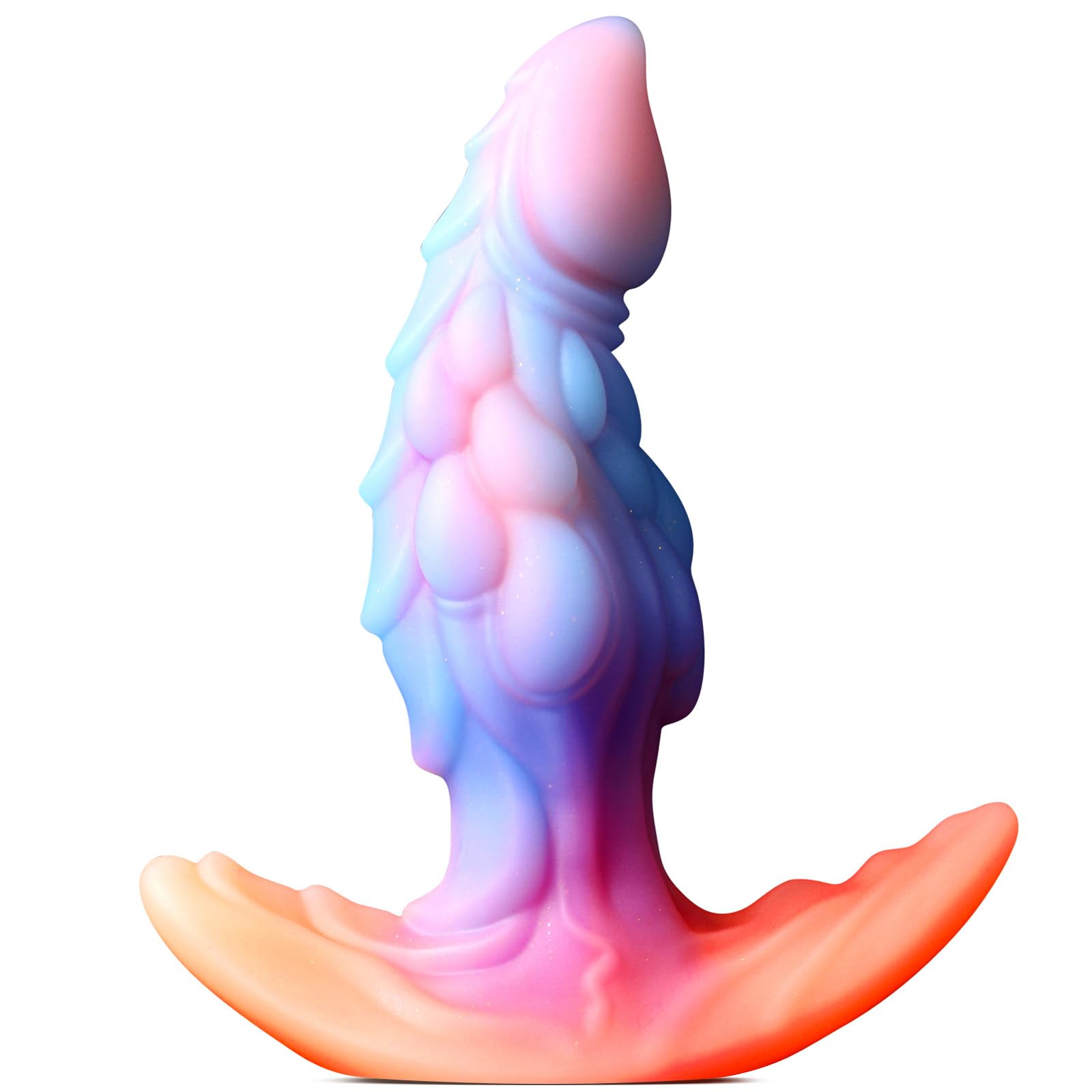 Anal Plug Glow in The Dark Wearable Butt Plug Silicone Dragon Anal Dilator Trainer Fantasy Prostate Massager G-spot