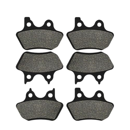 Plaquettes de frein moto avant arrière anti-bruit pour Dyna Wide Glide et Sportster XL1200S
