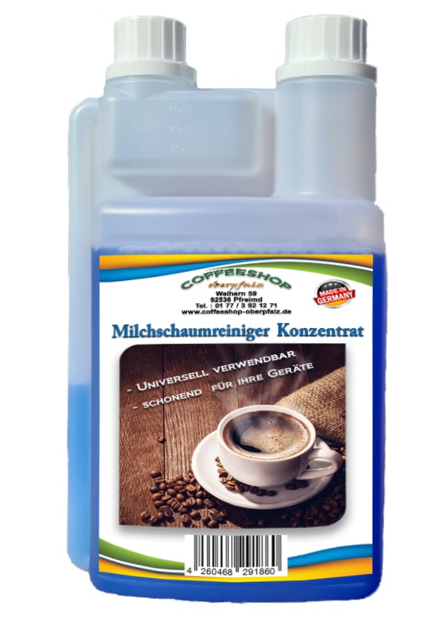 Coffeeshop Milchsystemreiniger für Milchaufschäumer & Milchsysteme - 8 x 1 Liter