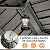 QZEN 10'x12' Hardtop Gazebo, Outdoor Double Roof Galvanized Steel Gazebo, Aluminum Frame Permanent Pavilion with Curtains & Netting for Backyard, Patio, Deck (10' x 12')
