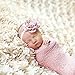 PePeng Newborn Photography Props, Use Soft 3D Rose Flower Backdrop Beanbag Rug to Create Memorable Kids Portrait Photography (Off - White)