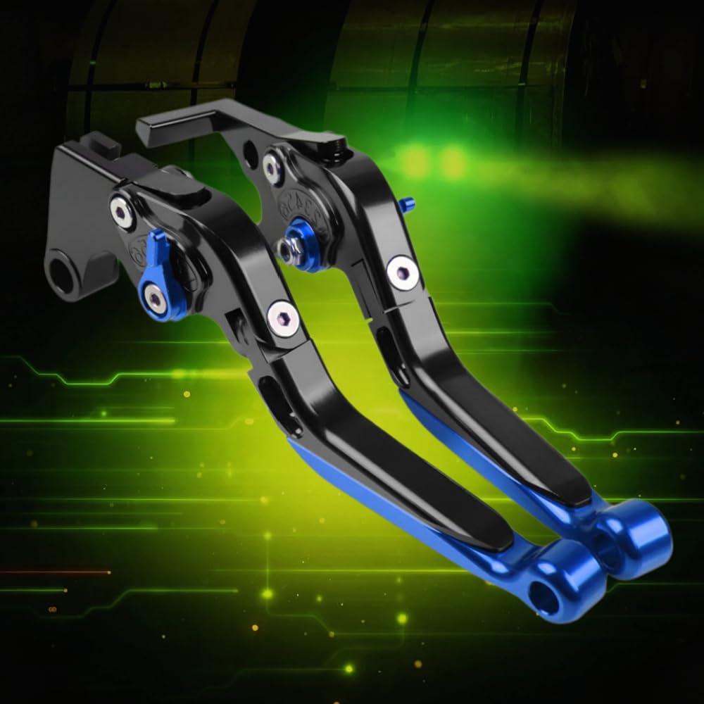 Per X-MAX XMAX125 XMAX250 XMAX 300 XMAX400 2015-2022 Moto pieghevole freno leve di frizione, di alluminio di CNC Accessori moto pieghevole regolabile Leve freno Nero+blu