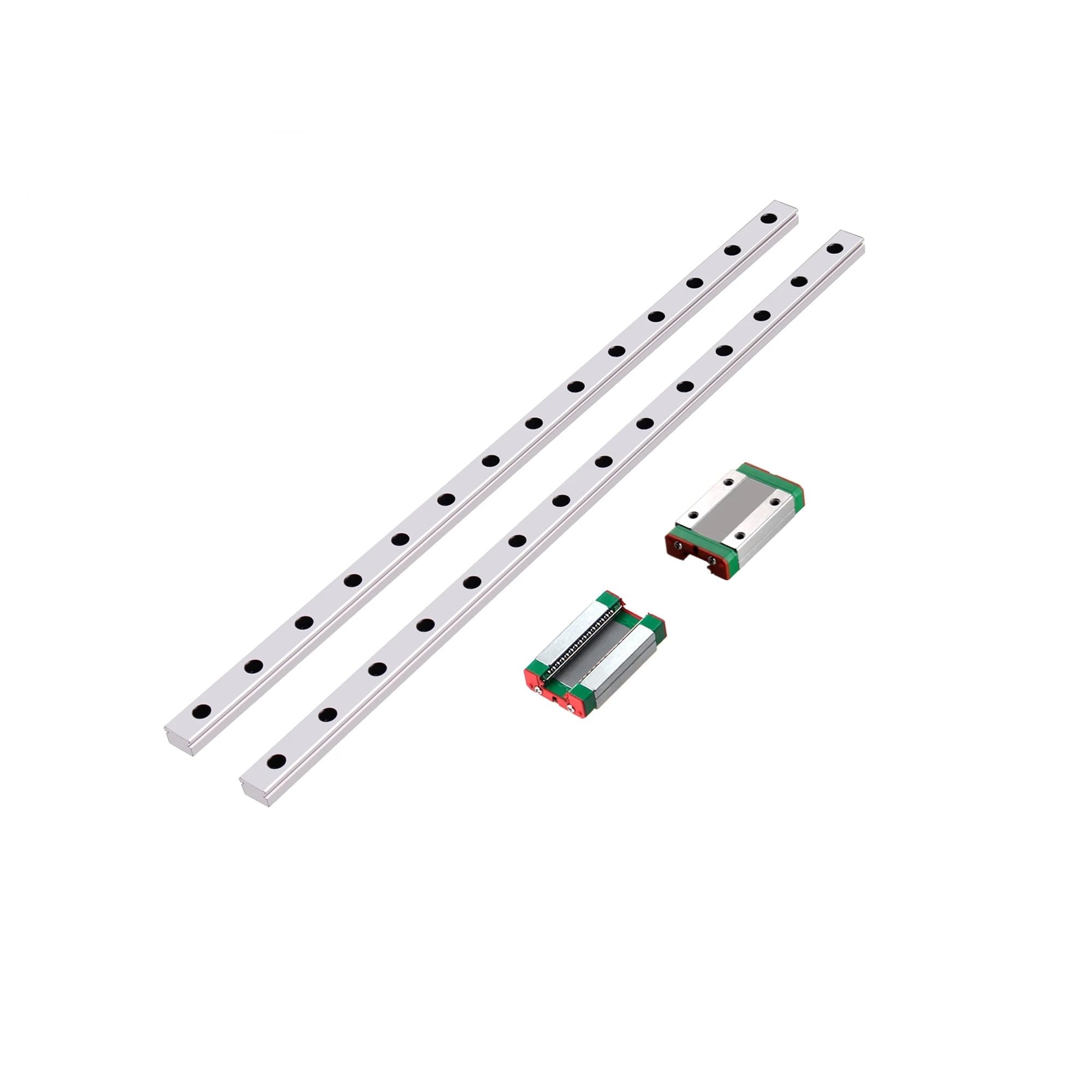 Deslizador de cojinete lineal con riel deslizante Riel lineal + MGN9C Longitud 100-900 mm for impresora 3D(200mm)