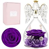 alquiler vitrinas madrid 【CALIDAD PREMIUM DE ROSA ETERNA】Nuestras rosas eternas naturales preservadas están elaboradas con flores 100% reales de grado A, garantizando colores vibrantes y textura suave. El ángel de figura está hecho de vidrio de borosilicato ecológico, resistente y transparente, que protege las flores preservadas para una conservación óptima. Cada pieza es artesanalmente creada por expertos, fusionando la belleza perdurable de flores eternas con la elegancia atemporal.